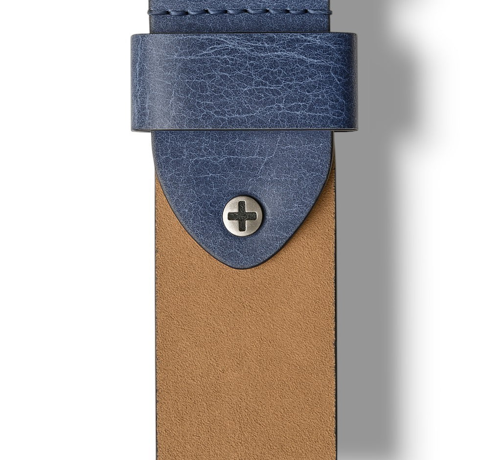 Markanter Stil in Blau